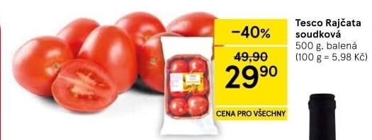 Rajčata soudková Tesco