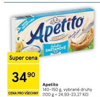 Sýr tavený Apetito
