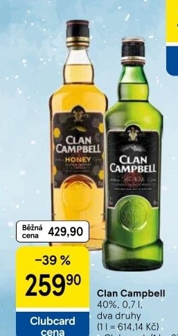 Whisky Clan Campbell