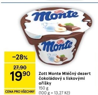 Dezert Monte Zott