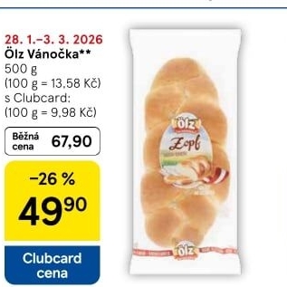 Vánočka Ölz