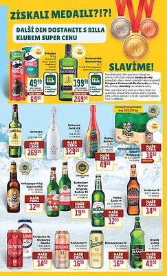 akční leták BILLA 18.2.2026-24.2.2026