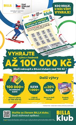 akční leták BILLA 18.2.2026-24.2.2026