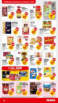 akční leták Penny Market 18.2.2026-24.2.2026