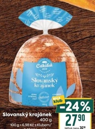 Chléb Slovanský krajánek Odkolek