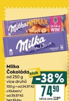 Čokoláda Milka