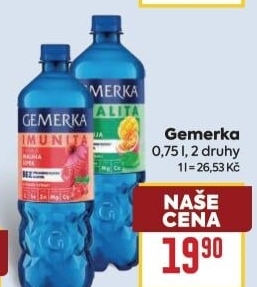Funkční voda Gemerka