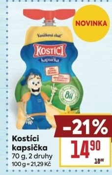 Kapsička Kostíci Danone