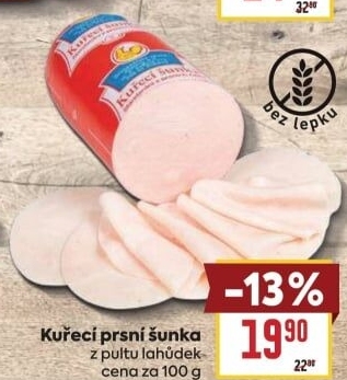 Kuřecí šunka prsní DZ Klatovy