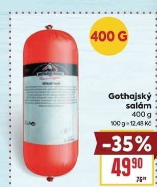 Salám Gothaj Kostelecké uzeniny