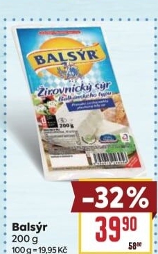 Sýr Balsýr Mlékárna Žirovnice