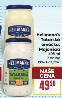 Tatarská omáčka Hellmann'