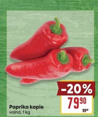Paprika červená kapie