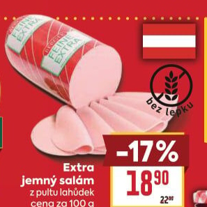 Salám extra jemný Berger