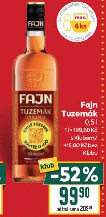 Tuzemák Fajn Palírna U Zeleného stromu
