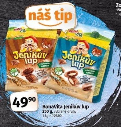 Cereálie Jeníkův lup Bonavita