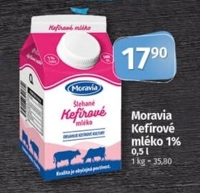 Kefírové mléko Moravia
