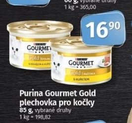 Konzerva pro kočky Gold Gourmet Purina