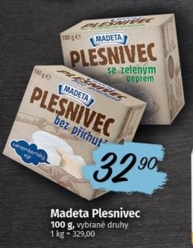Sýr Plesnivec Madeta