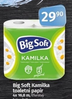 Toaletní papír 3vrstvý Big Soft