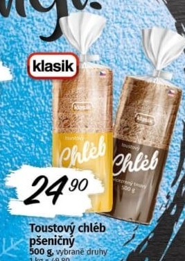 Toustový chléb Coop Klasik