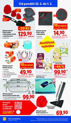 akční leták Lidl 23.2.2026-1.3.2026