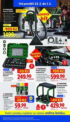 akční leták Lidl 23.2.2026-1.3.2026