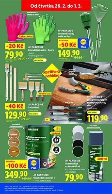 akční leták Lidl 23.2.2026-1.3.2026