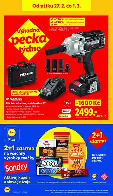 akční leták Lidl 23.2.2026-1.3.2026