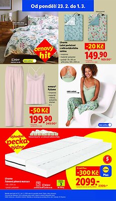 akční leták Lidl 23.2.2026-1.3.2026