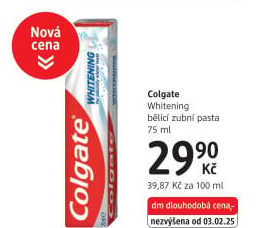 Pasta na zuby Whitening Colgate