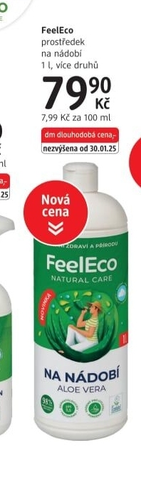 Prostředek na nádobí Feel Eco