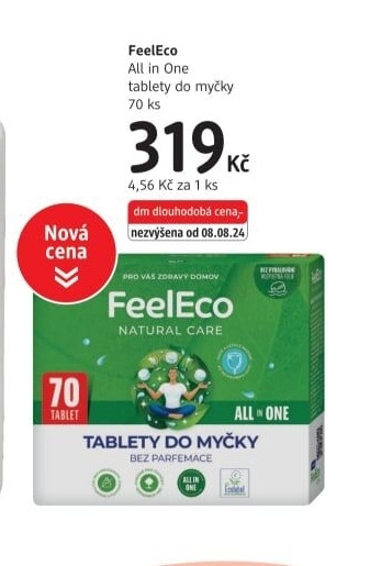 Tablety do myčky All in One Feel Eco
