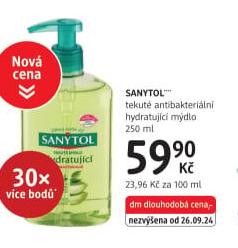 Tekuté dezinfekční mýdlo Sanytol