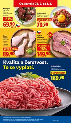 akční leták Lidl 26.2.2026-1.3.2026