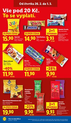 akční leták Lidl 26.2.2026-1.3.2026