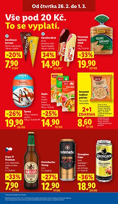 akční leták Lidl 26.2.2026-1.3.2026