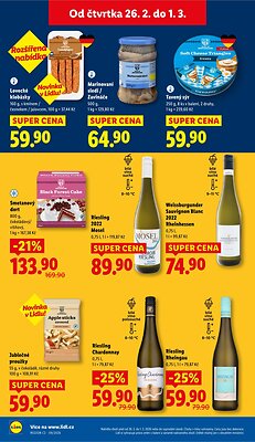 akční leták Lidl 26.2.2026-1.3.2026