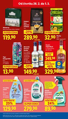 akční leták Lidl 26.2.2026-1.3.2026