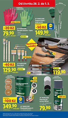 akční leták Lidl 26.2.2026-1.3.2026