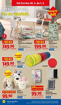 akční leták Lidl 26.2.2026-1.3.2026