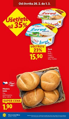 akční leták Lidl 26.2.2026-1.3.2026