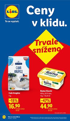 akční leták Lidl 26.2.2026-1.3.2026