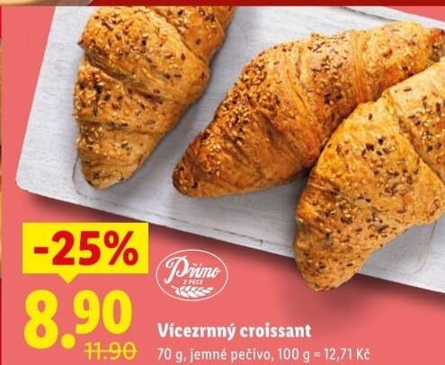 Croissant vícezrnný