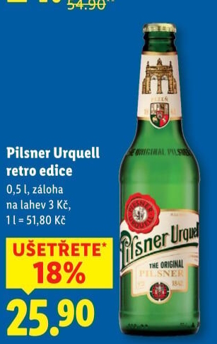 Pivo Pilsner Urquell