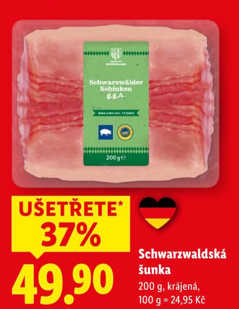 Šunka schwarzwaldská Taste of Deutschland