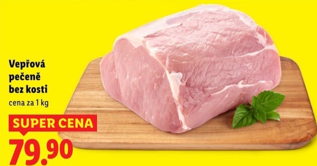 Vepřová pečeně bez kosti