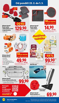 akční leták Lidl 23.2.2026-1.3.2026