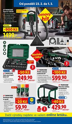 akční leták Lidl 23.2.2026-1.3.2026