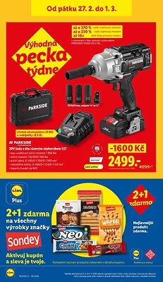 akční leták Lidl 23.2.2026-1.3.2026